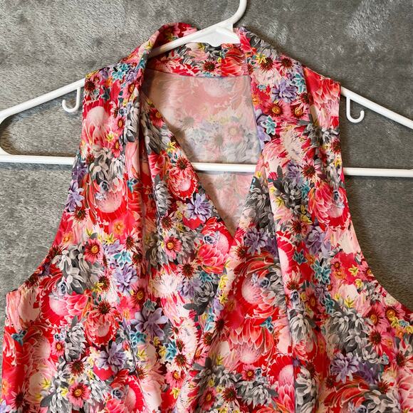 Lululemon Rollin'‎ With My Om'ies Tank Flowabunga Mini Multi Size 2 - Picture 2 of 5